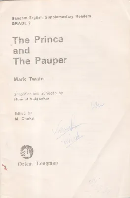 THE PRINCE AND THE PAUPER BY MARK TWAIN