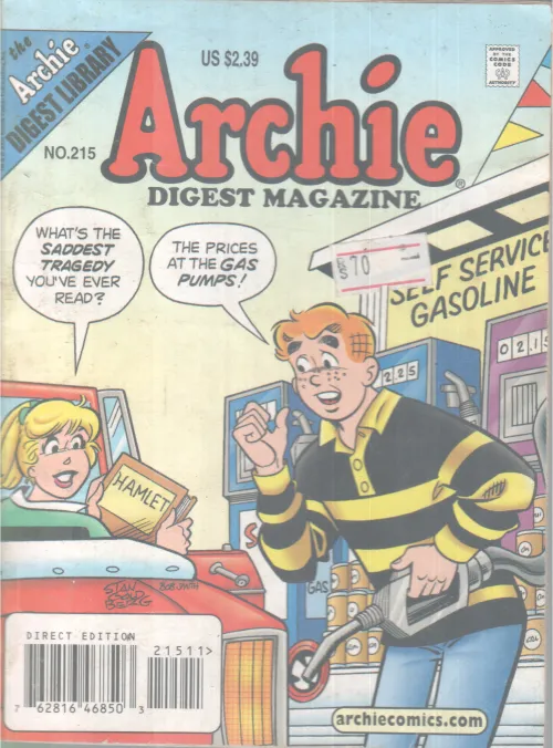 ARCHIE DIGEST MAGAZINE BY ARCHIE