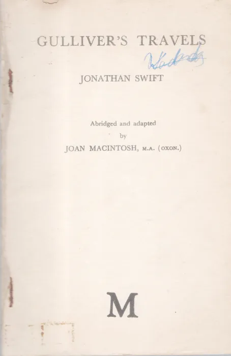 GULLIVER'S TRAVELS BY JONATHAN SWIFT