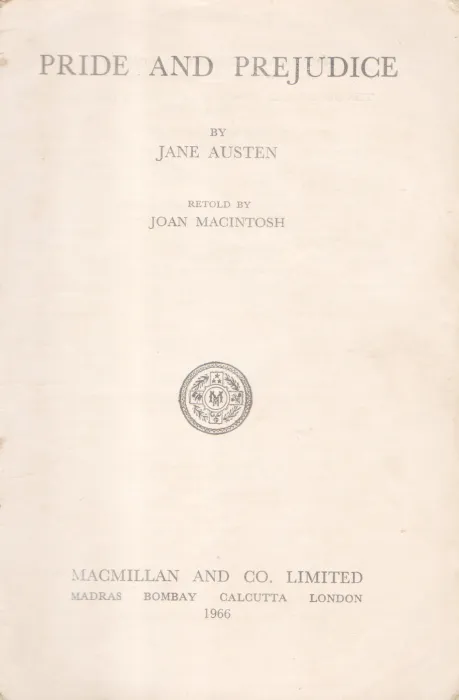 PRIDE AND PREJUDICE BY JANE AUSTEN