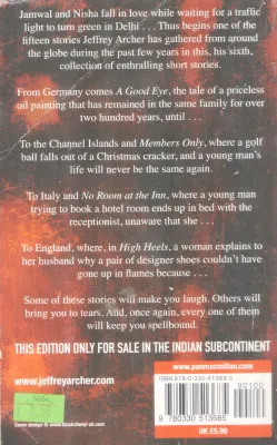 AND THEREBY HANGS OF TALE BY JEFFREY ARCHER