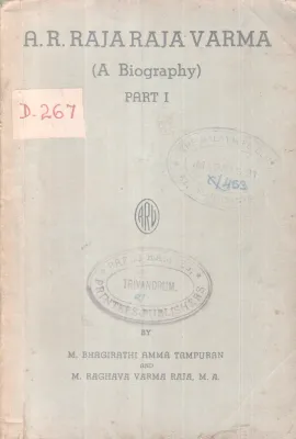 AR Rajaraja Varma BY Group Of Editors
