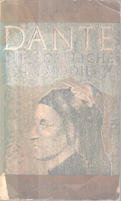 DIE GOTTLICHE KOMODIE BY DANTE ALIGHIER