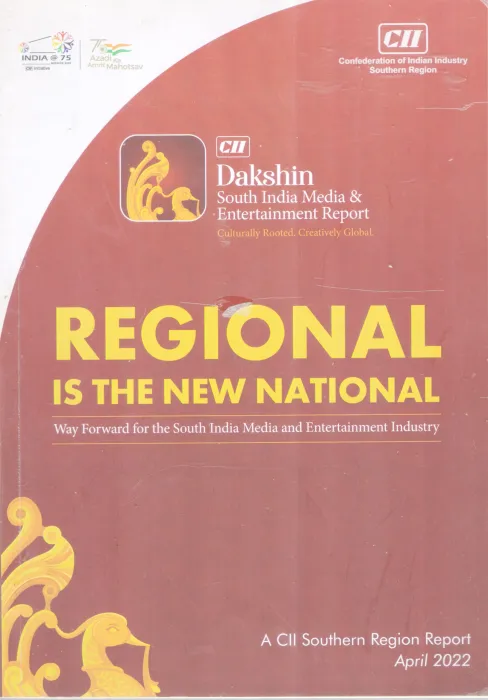 DAKSHIN SOUTH INDIA MEDIA&amp;ENTERT-REGIIS THE NEW NATIONALONALAINMENT BY GROUP OF EDITORSREPORT