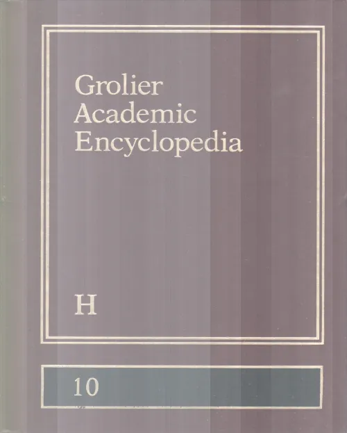 GROLIER ACADEMIC ENCYCLOPEDIA H 10 BY GROUP OF EDITORS