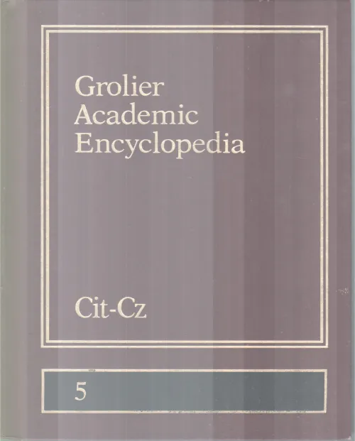 GROLIER ACADEMIC ENCYCLOPEDIA,CIT-CZ-5 BY GROUP OF EDITORS