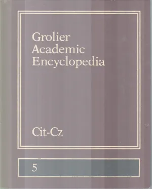 GROLIER ACADEMIC ENCYCLOPEDIA,CIT-CZ-5 BY GROUP OF EDITORS