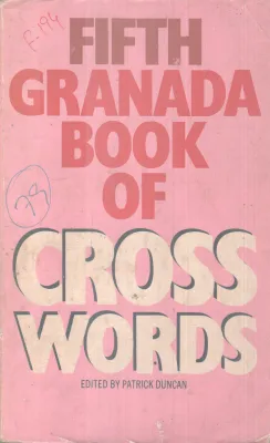 FIFTH GRANADA BOOK OF CROSS WORDS BY PATRICK DUNCAN