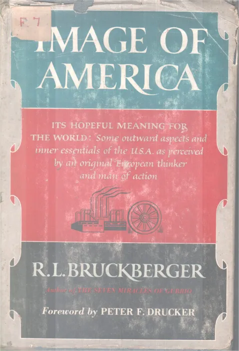 IMAGE OF AMERICA BY R L BRUCKBERGER