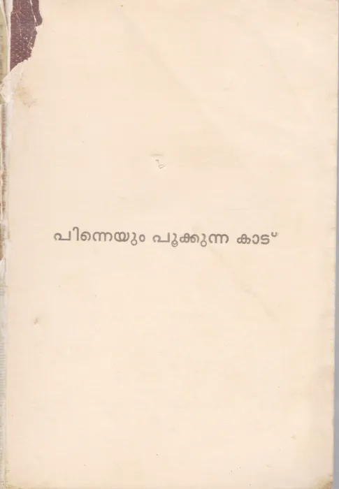 PINNEYUM POOKKUNNA KAADU BY PERUMBADAVAM