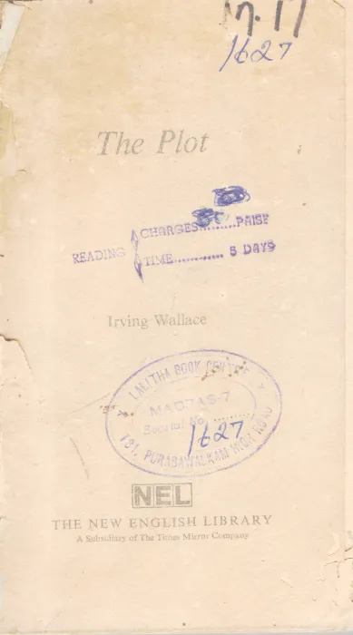 THE PLOT BY IRVING WALLACE
