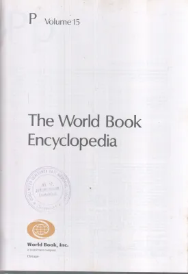 THE WORLD BOOK ENCYCLOPEDIA (VOL 15) BY WORLD BOOK ,INC.