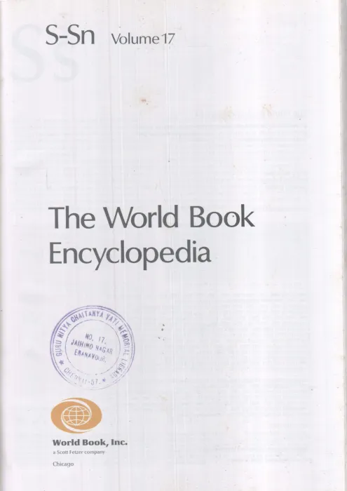 THE WORLD BOOK ENCYCLOPEDIA (VOL 17) BY WORLD BOOK ,INC.