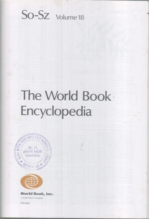 THE WORLD BOOK ENCYCLOPEDIA (VOL 18) BY WORLD BOOK ,INC.
