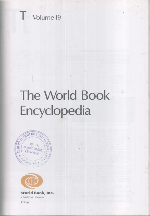 THE WORLD BOOK ENCYCLOPEDIA (VOL 19) BY WORLD BOOK ,INC.