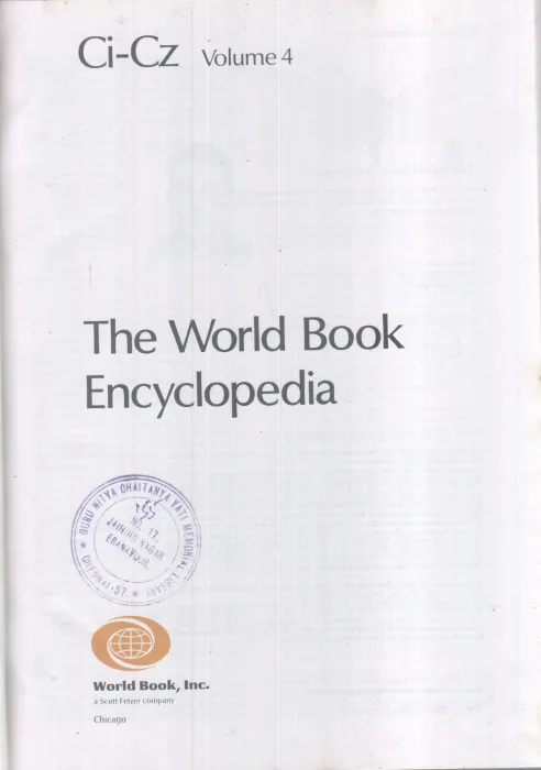 THE WORLD BOOK ENCYCLOPEDIA (VOL 4) BY WORLD BOOK ,INC.