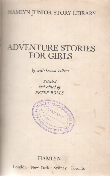ADVENTURE STORIES FOR GIRLS