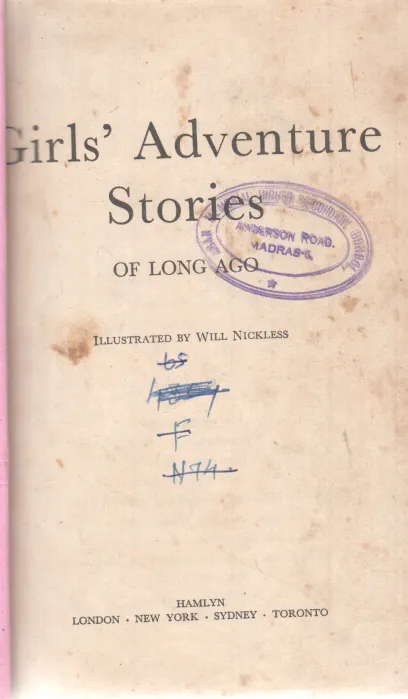 GIRL'S ADVENTURE STORIES