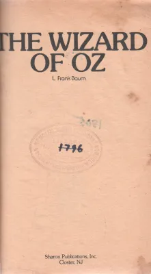 THE WIZARD OF OZ BY L.FRANK BAWN