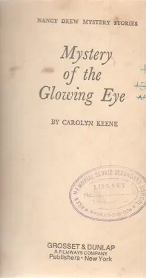 MYSTERY OF THE GLOWING EYE BY CAROLYN KEENE