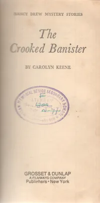 THE CROOKED BANISTER BY CAROLYN KEENE