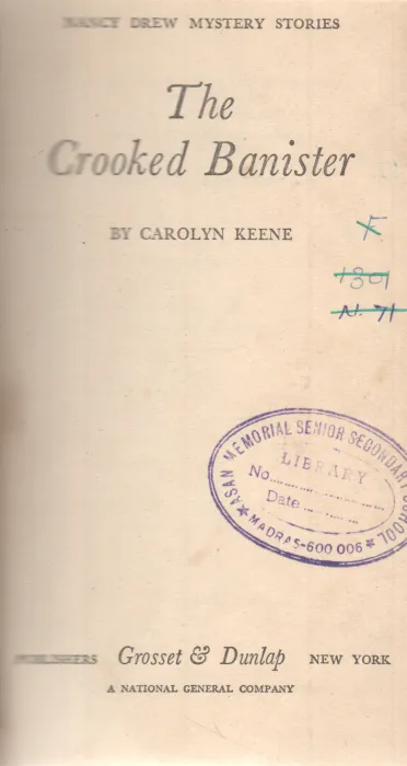 THE CROOKED BANISTER BY CAROLYN KEENE