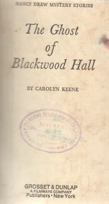 THE GHOST OF BLACKWOOD HALL BY CAROLYN KEENE