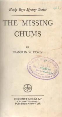 THE MISSING CHUMS BY FRANKLIN W. DIXON