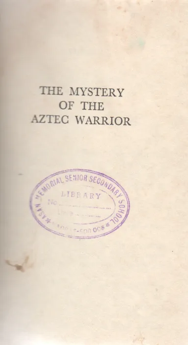 THE MYSTERY OF THE AZTEG WARRIOR