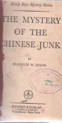 THE MYSTERY OF THE CHINESE JUNK BY FRANKLIN W.DIXON
