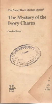 THE MYSTERY OF THE IVORY CHARM BY CAROLYN KEENE