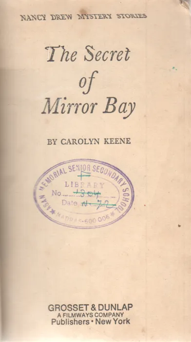 THE SECRET OF MIRROR BAY BY CAROLYN KEENE