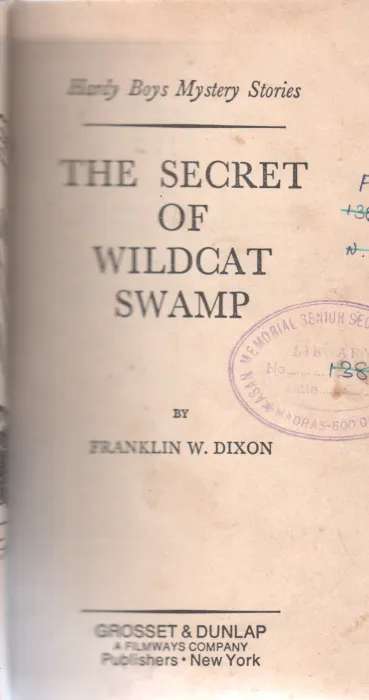 THE SECRET OF WILDCAT SWAMP BY FRANKLIN W.DIXON