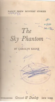THE SKY PHANTOM BY CAROLYN KEENE