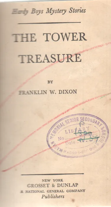 THE TOWER TREASURE BY FRANKLIN W. DIXON