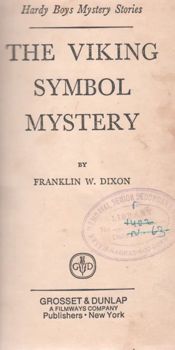 THE VIKING SYMBOL MYSTERY BY FRANKLIN W.DIXON