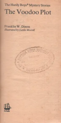 THE VOODOO PLOT BY FRANKLIN W. DIXON
