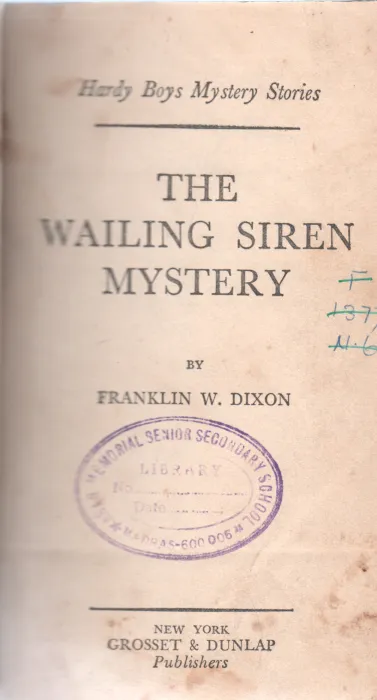 THE WAILING SIREN MYSTERY