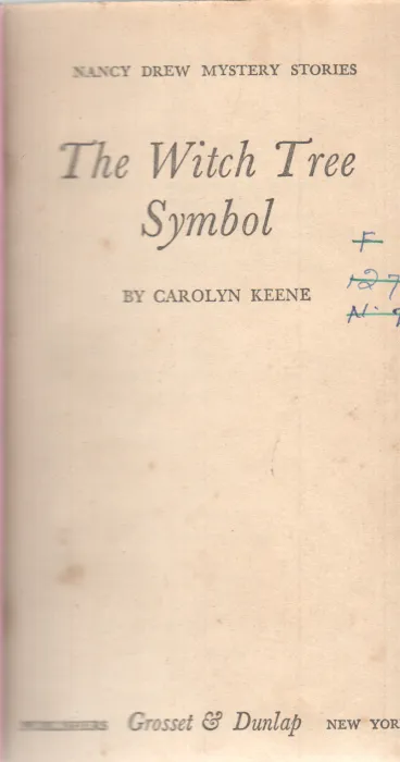 THE WITCH TREE SYMBOL BY CAROLYN KEENE