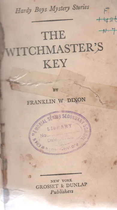 THE WITCHMASTERS KEY BY FRANKLIN W.DIXON