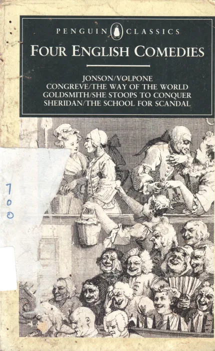 FOUR ENGLISH COMEDIES BY JONSON