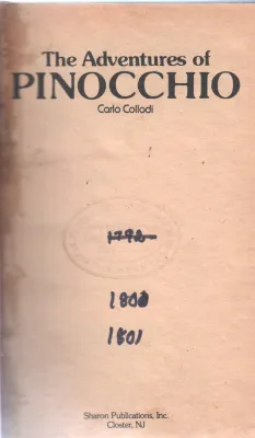 THE ADVENTURE OF PINOCCHIO