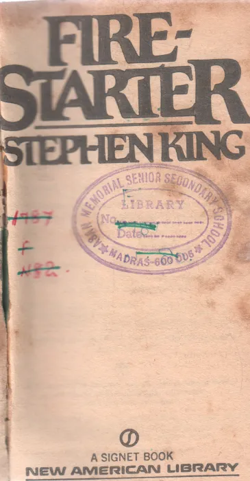 FIRE STARTER BY STEPHEN KING