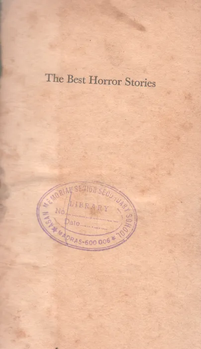 THE BEST HORROR STORIES