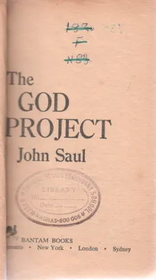 THE GOD PROJECT BY JOHN SAUL