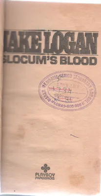 GLOCUM'S BLOOD BY JAKE LOGAN