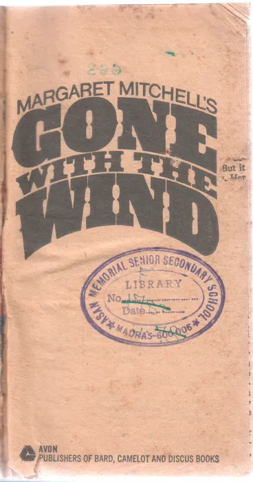 GONE WITH THE WIND BY MARAGRET MITCHELL
