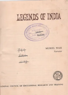 LEGENDS OF INDIA BY MURIEL WASI