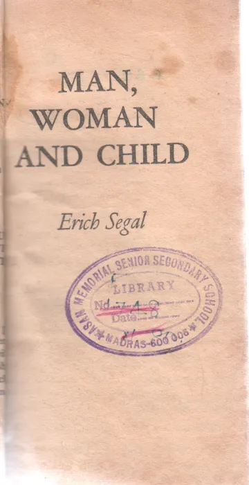 MAN, WOMAN AND CHILD BY ERITH SEGAL