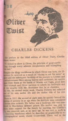 OLIVER TWIST BY CHARLES DICKENS